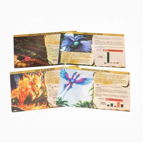 Spirit Island Feather & Flame Game Foil Panels 2