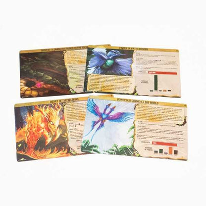 Spirit Island Feather & Flame Game Foil Panels 2