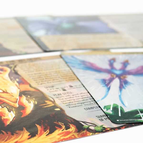Spirit Island Feather & Flame Game Foil Panels 3