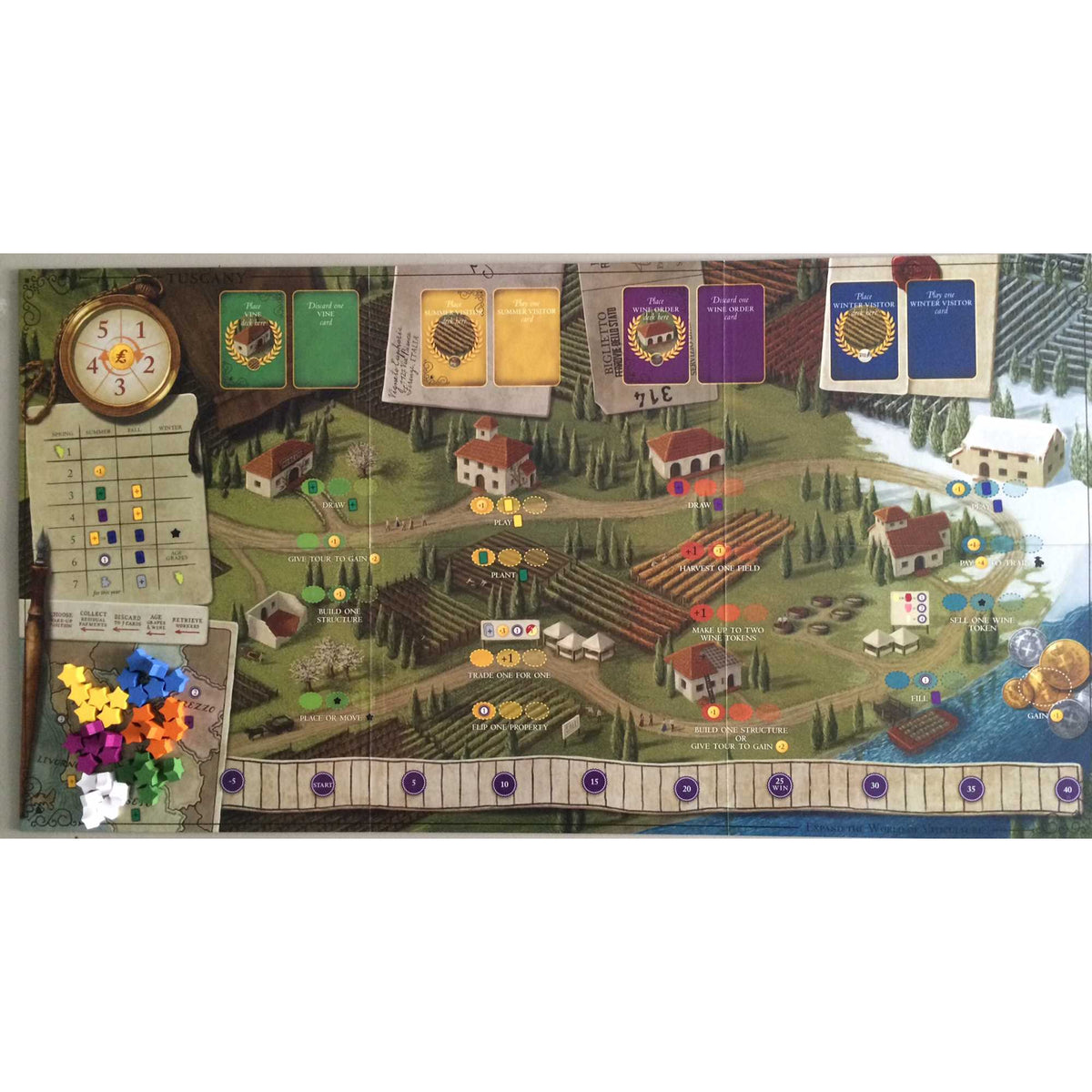 Tuscany Essential Edition Board Game by Stonemaier 2