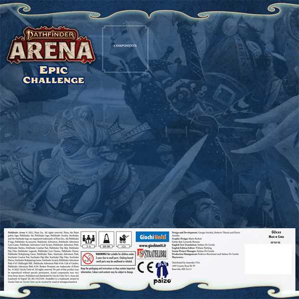 Pathfinder Arena Epic Challenge Roleplaying Game by Giochi Uniti 3
