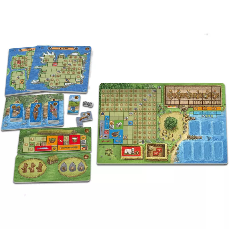 A Feast for Odin Board Game Medieval Family Fun 5