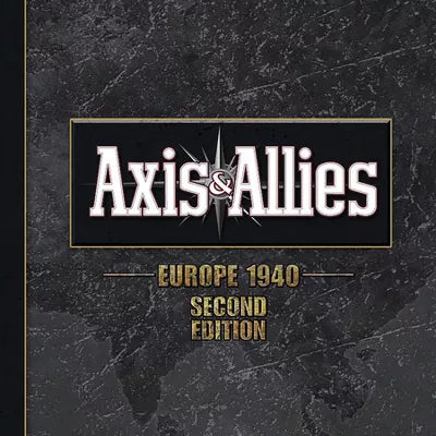 Axis & Allies 1940 Europe Second Edition WWII War Miniatures Strategy Board Game