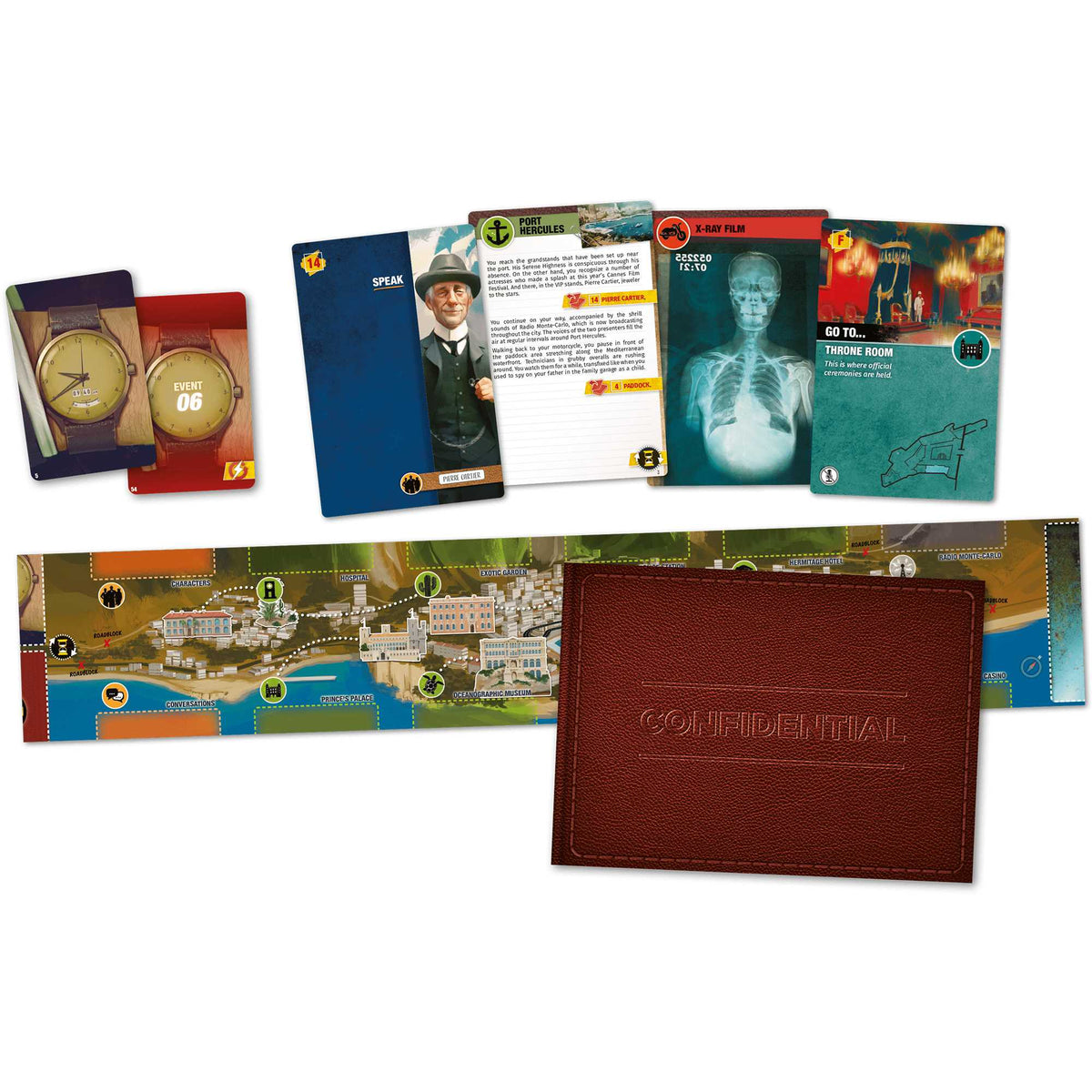 Guilty Monaco 1955 Puzzle Game by Iello 3
