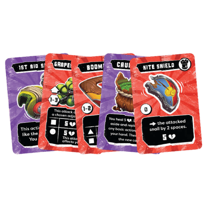 Snails Fire in the Shell Board Game