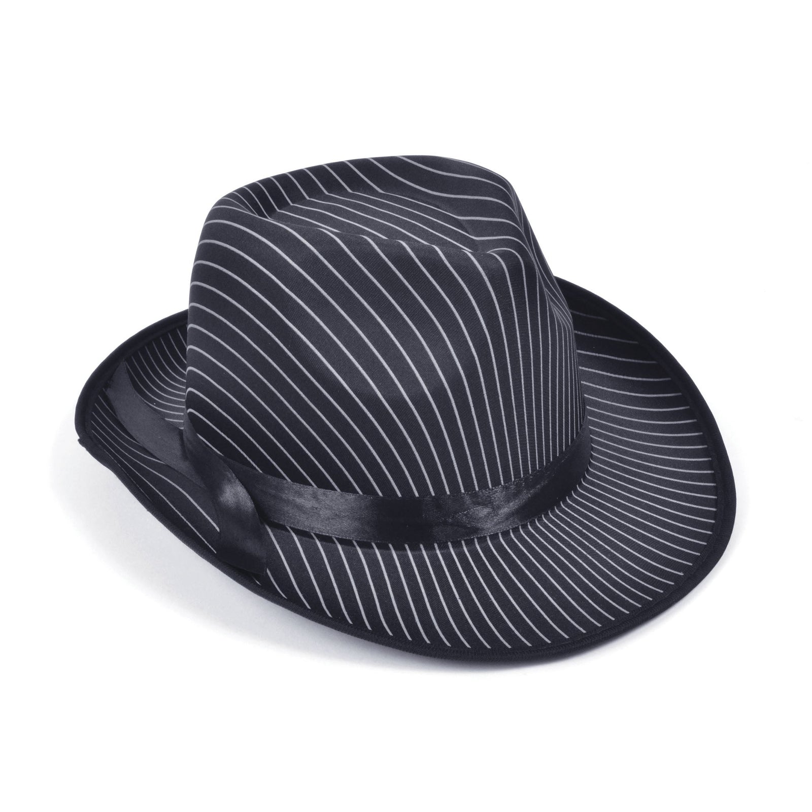 Gangster Hat Pin Stripe Fedora 1