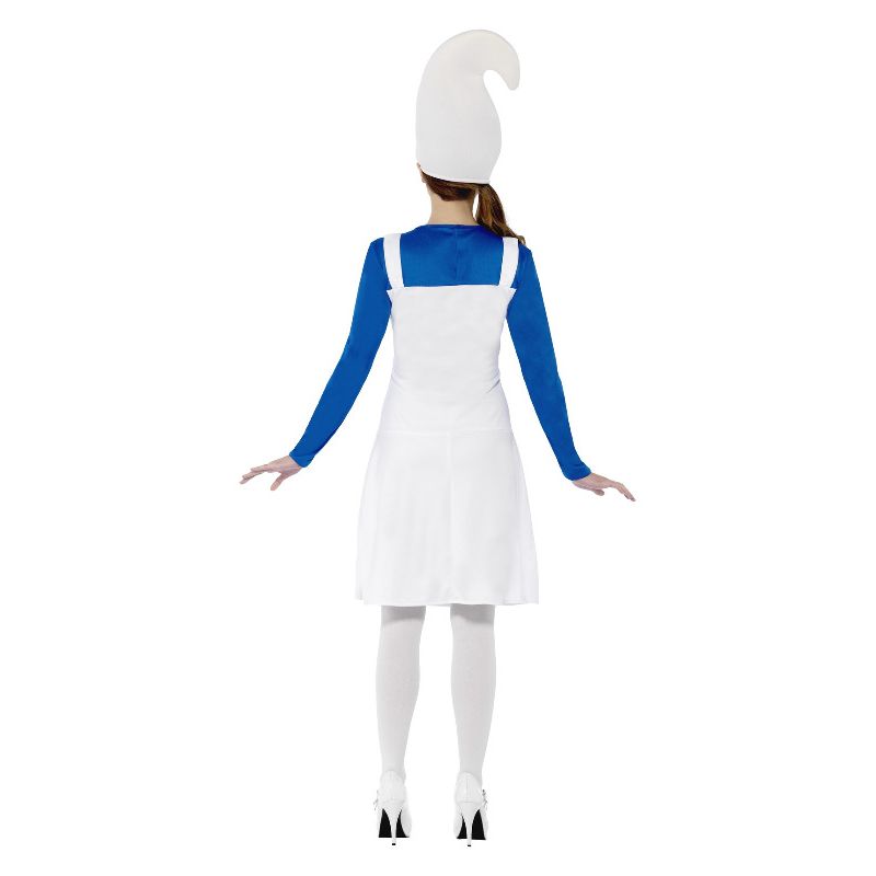 Garden Gnome Costume Female White and Blue 2