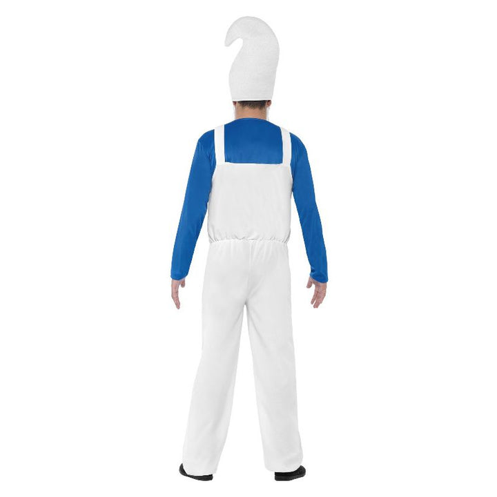 Garden Gnome Costume Male Blue & White Adult_2