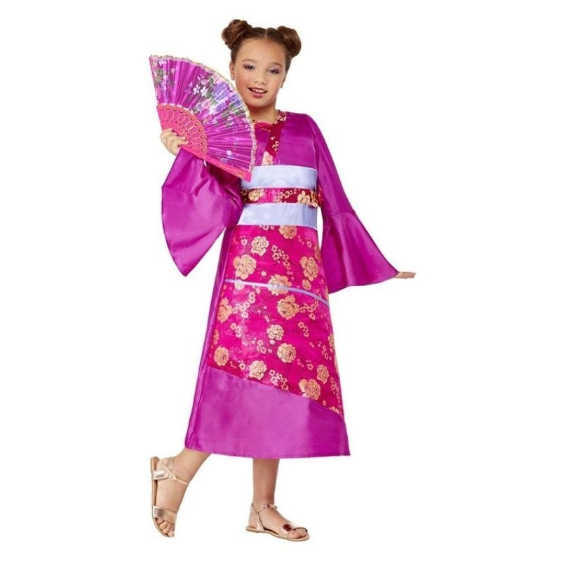 Geisha Costume Purple 1