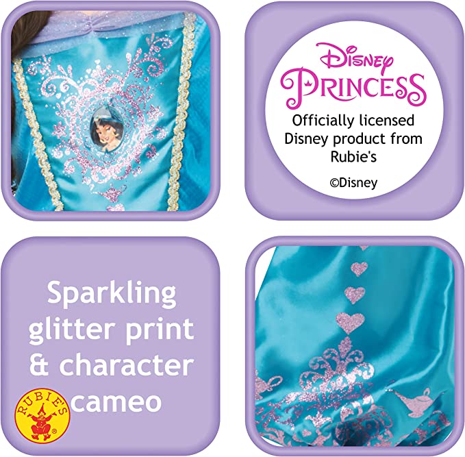 Gem Princess Jasmine Aladdin Costume for Girls 3