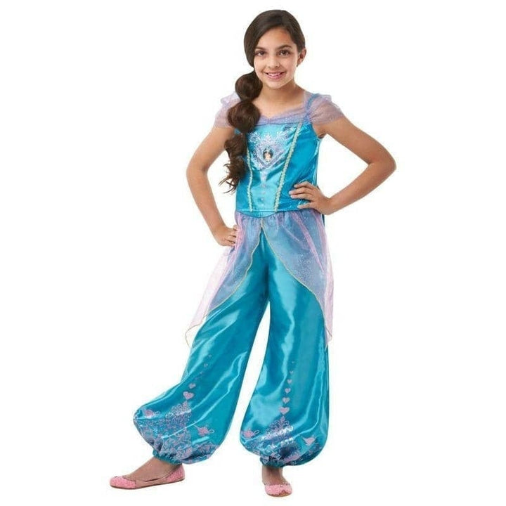 Gem Princess Jasmine Aladdin Costume for Girls_1