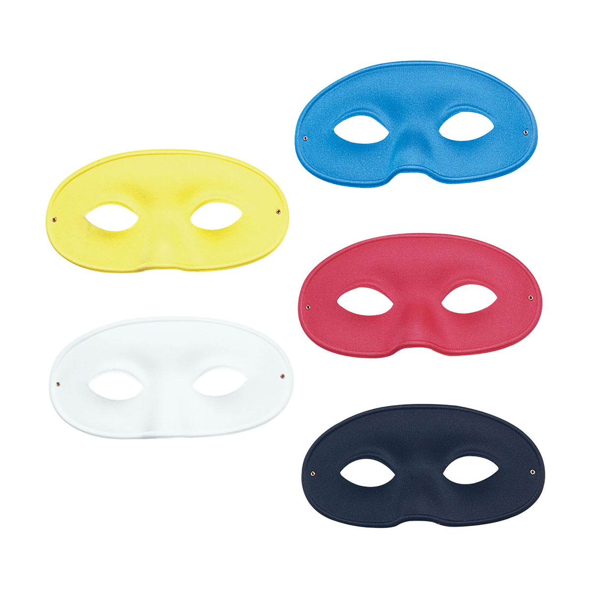 Gents Large Eye Mask Assorted Colours Box of 10 1