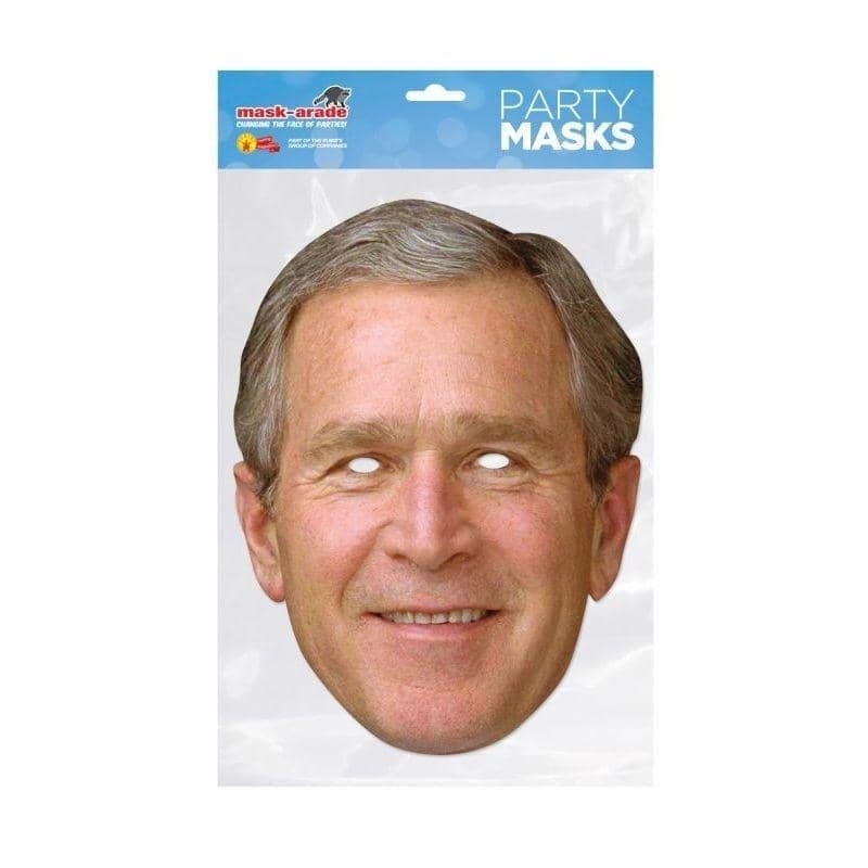 George Bush Celebrity Face Mask 1