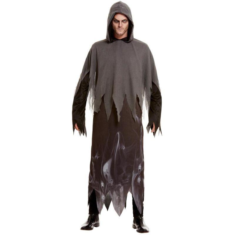 Ghost Ghoul Costume Adult Black_1