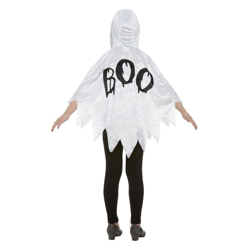 Ghost Hooded Cape Child White 2