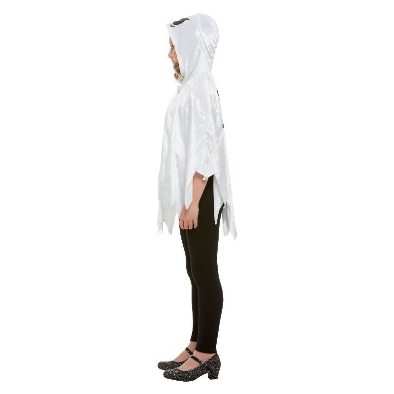 Ghost Hooded Cape Child White 3