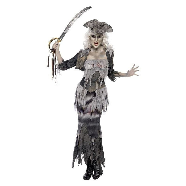 Ghost Ship Ghoulina Costume Adult Grey_4