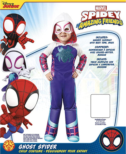 Ghost Spider Costume for Toddlers Spider Gwen Spidey Amazing Friends 9