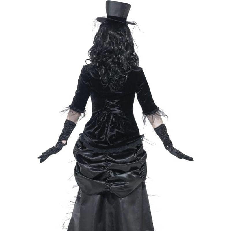 Ghost Town Widow Costume Adult Grey 2