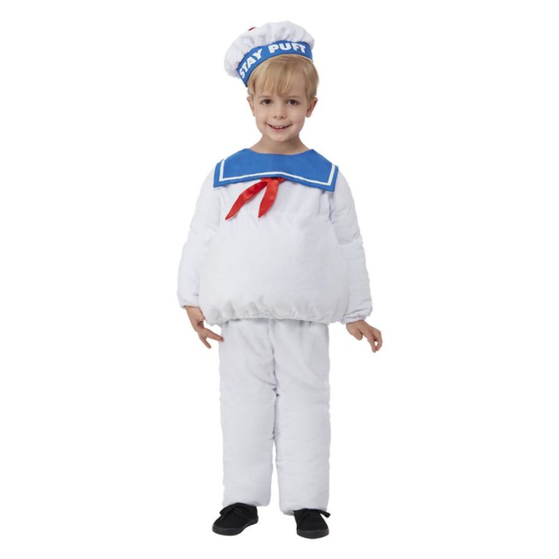 Ghostbusters Stay Puft Costume Child Blue Red White 1