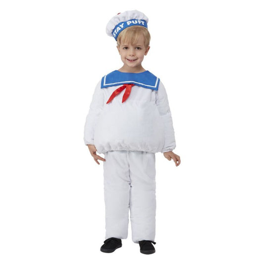 Ghostbusters Stay Puft Costume Child Blue Red White 1