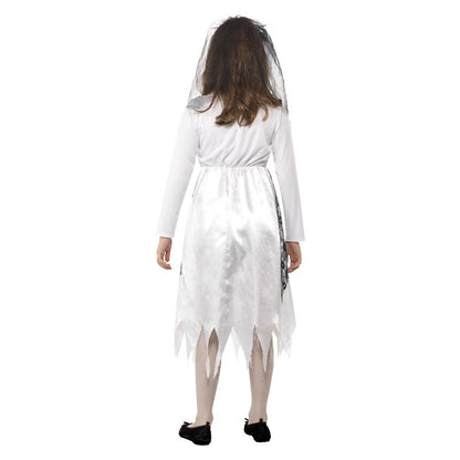 Ghostly Bride Costume Grey Child 2