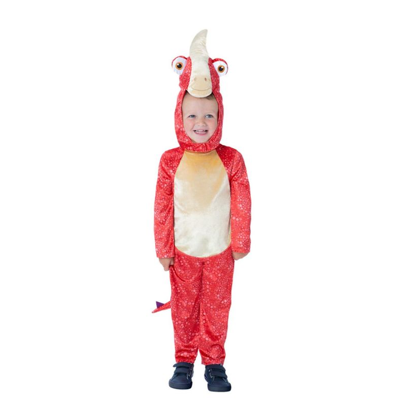 Gigantosaurus Deluxe Rocky Costume Child Pink 1