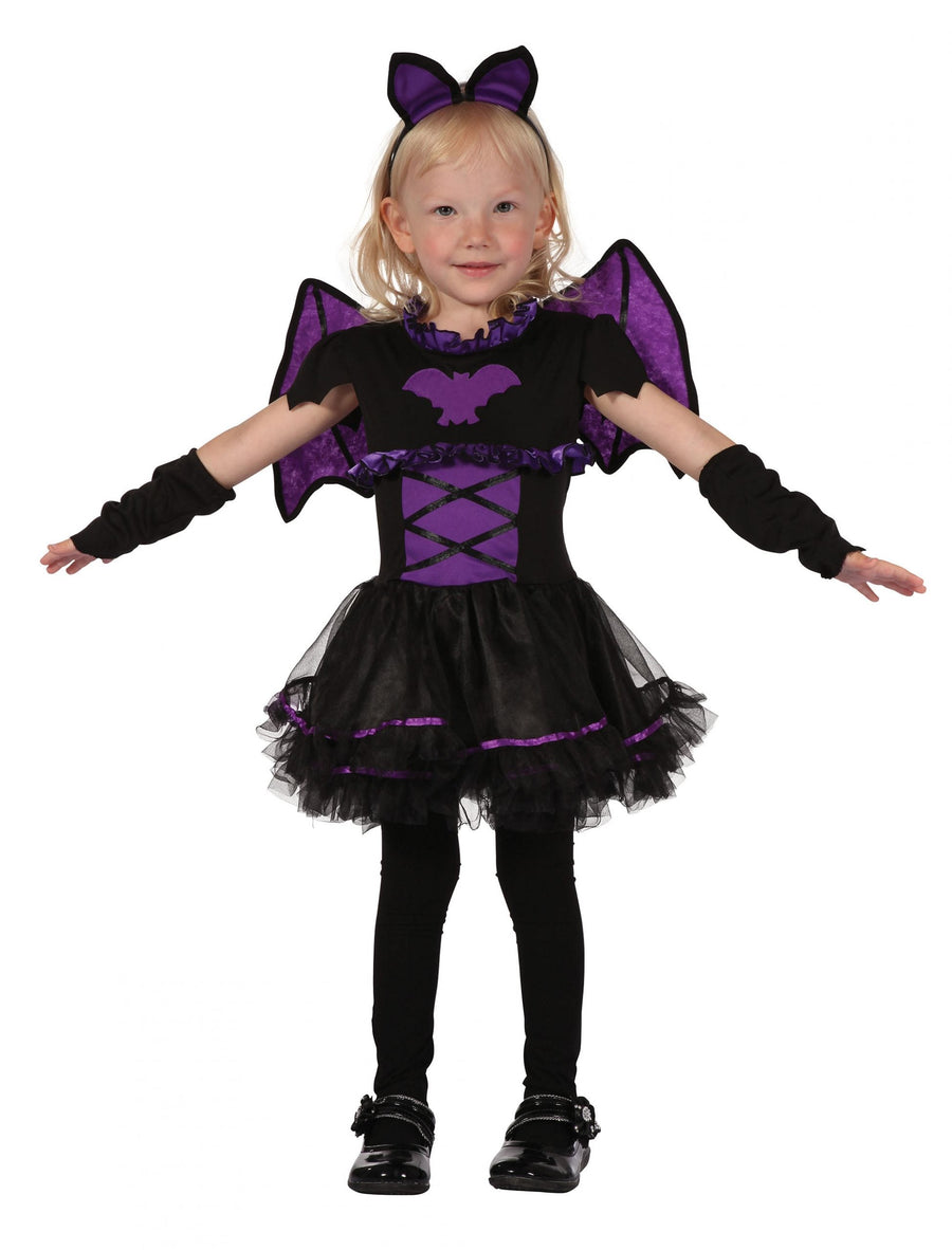 Girls Bat Princess Toddler Childrens Costume Female To Fit Child Of Height 90cm 100cm Halloween_1