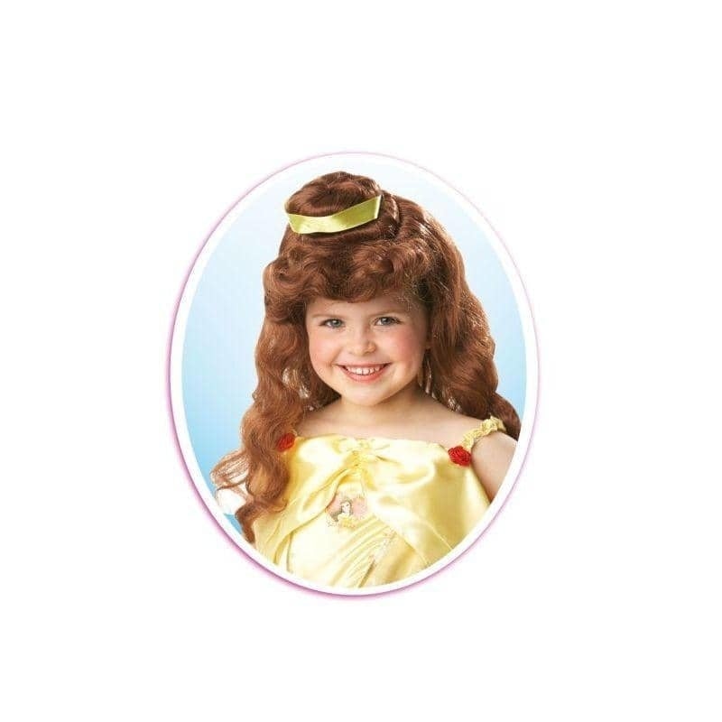 Girls Disney Princess Belle Wig 1