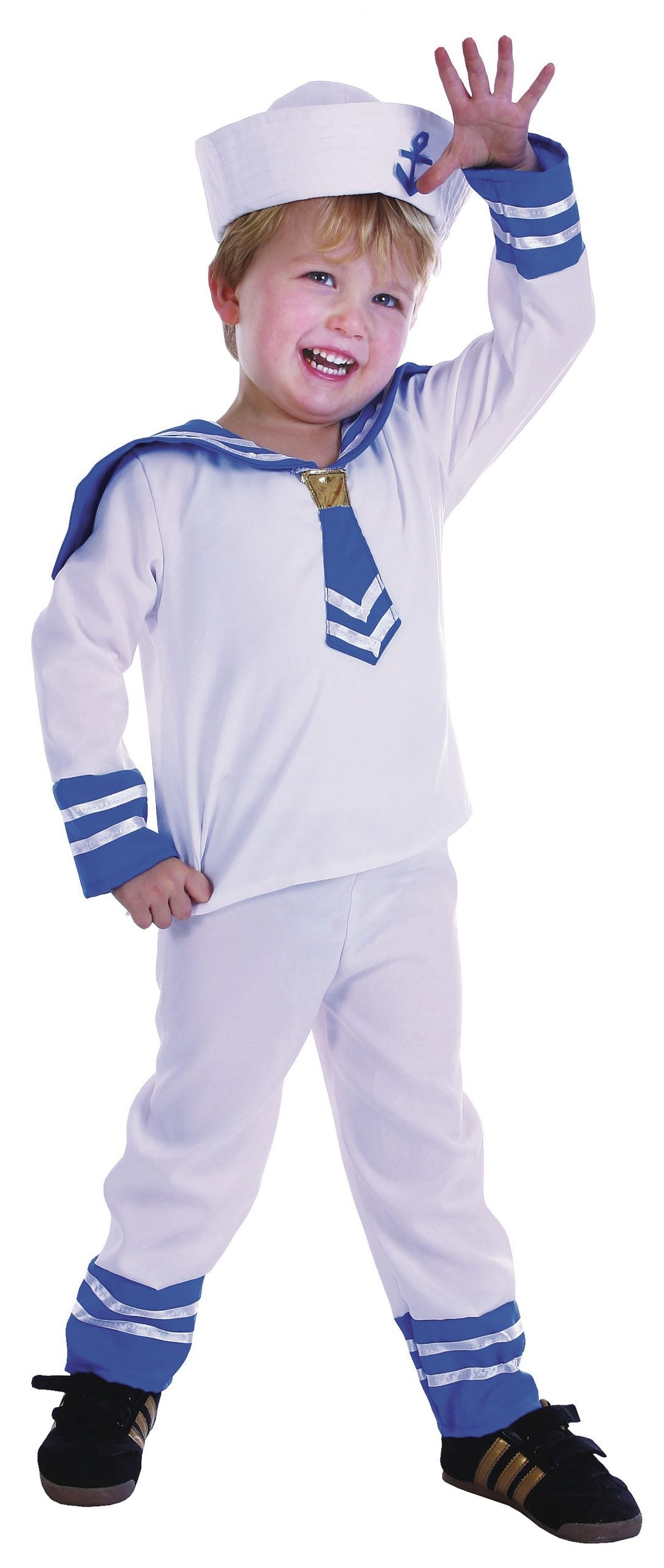 Girls Sailor Boy Toddler Childrens Costume Female Halloween 1