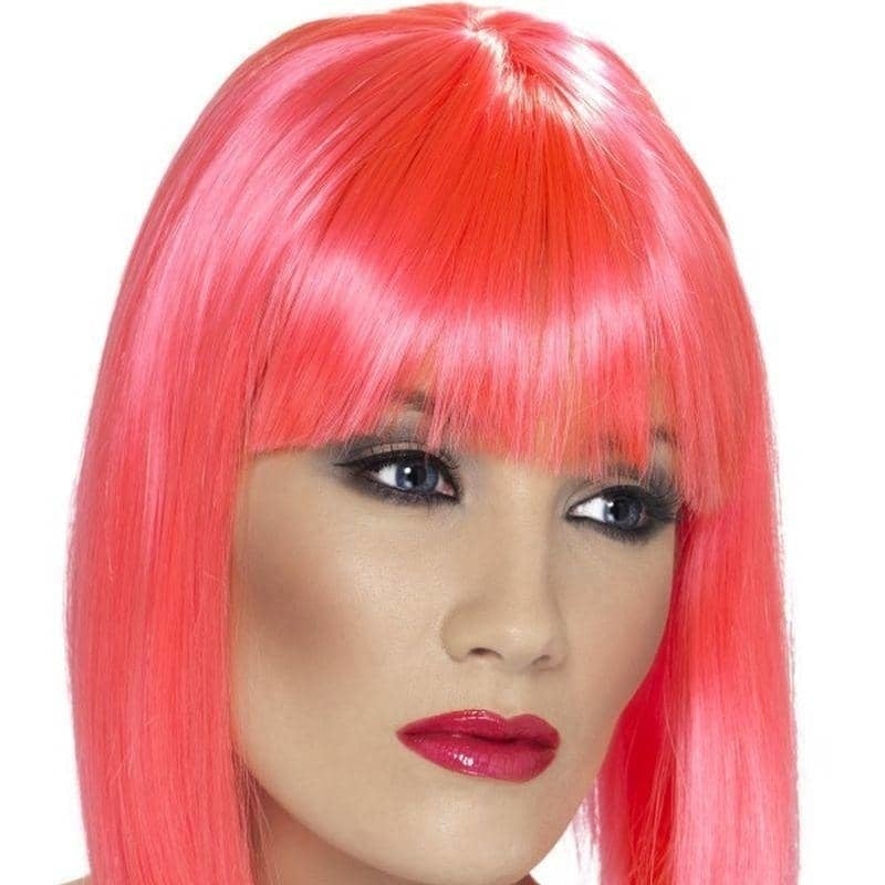 Glam Wig Adult Pink_1