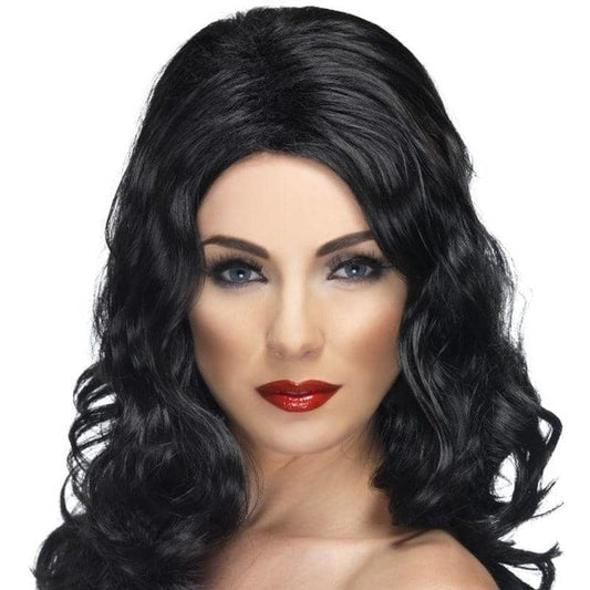 Glamorous Wig Adult Black 1