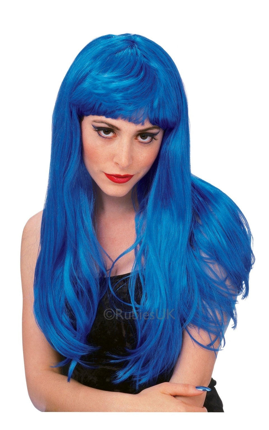 Glamour Ladies Wig Blue_1