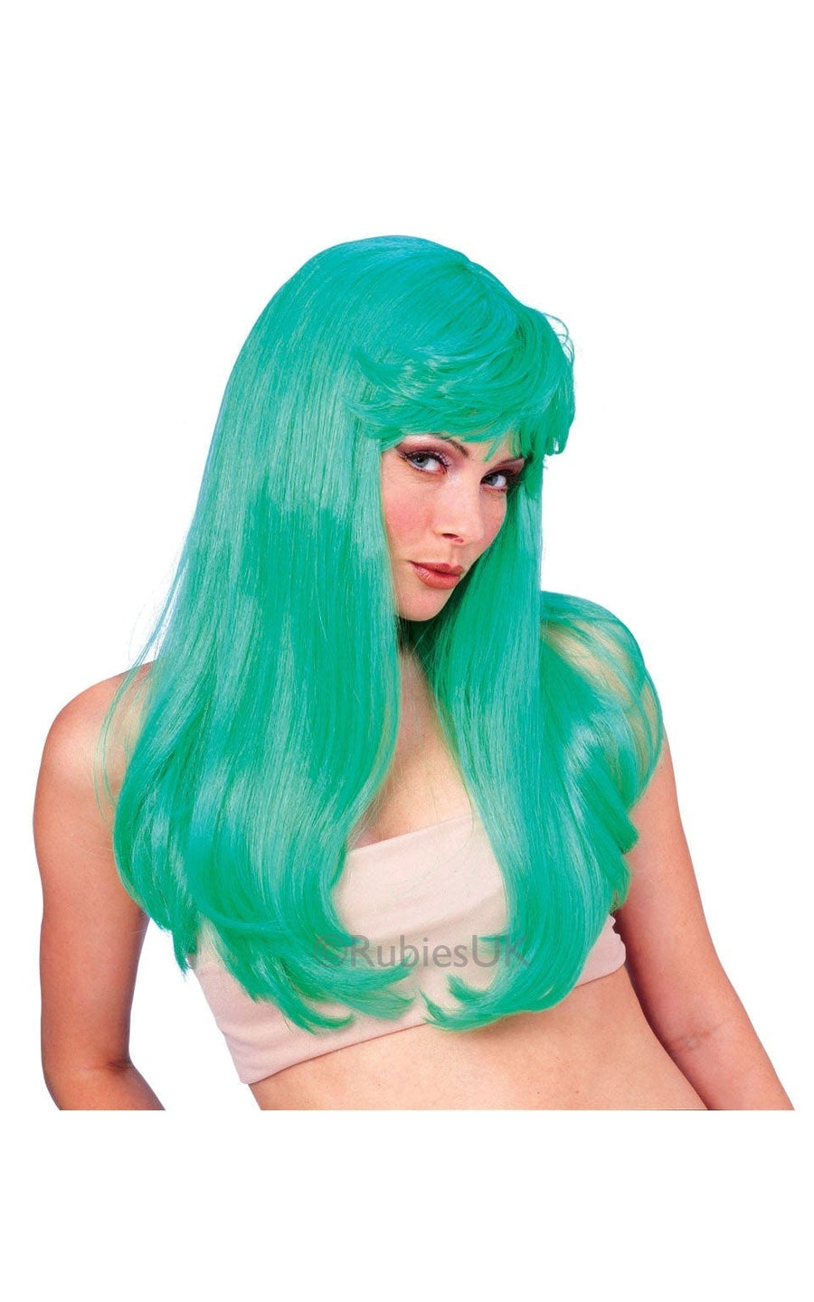 Glamour Ladies Wig Green_1