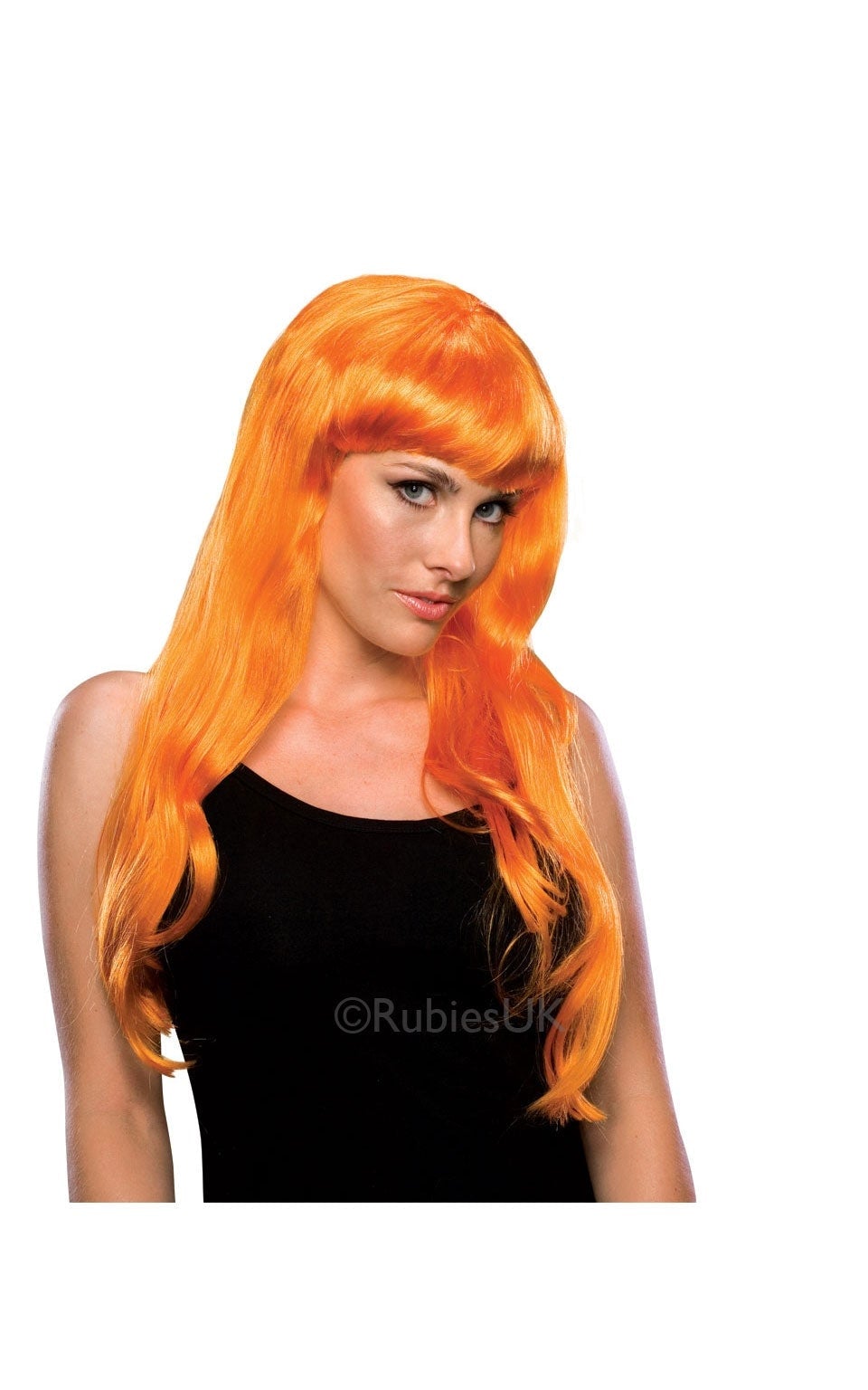 Glamour Ladies Wig Orange_1