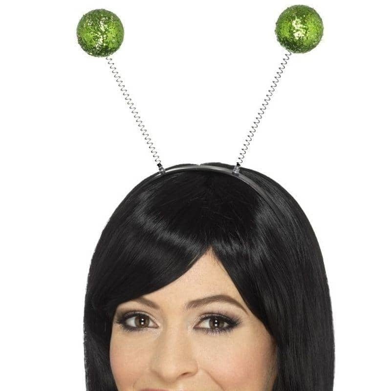 Glitter Ball Boppers Adult Green_1