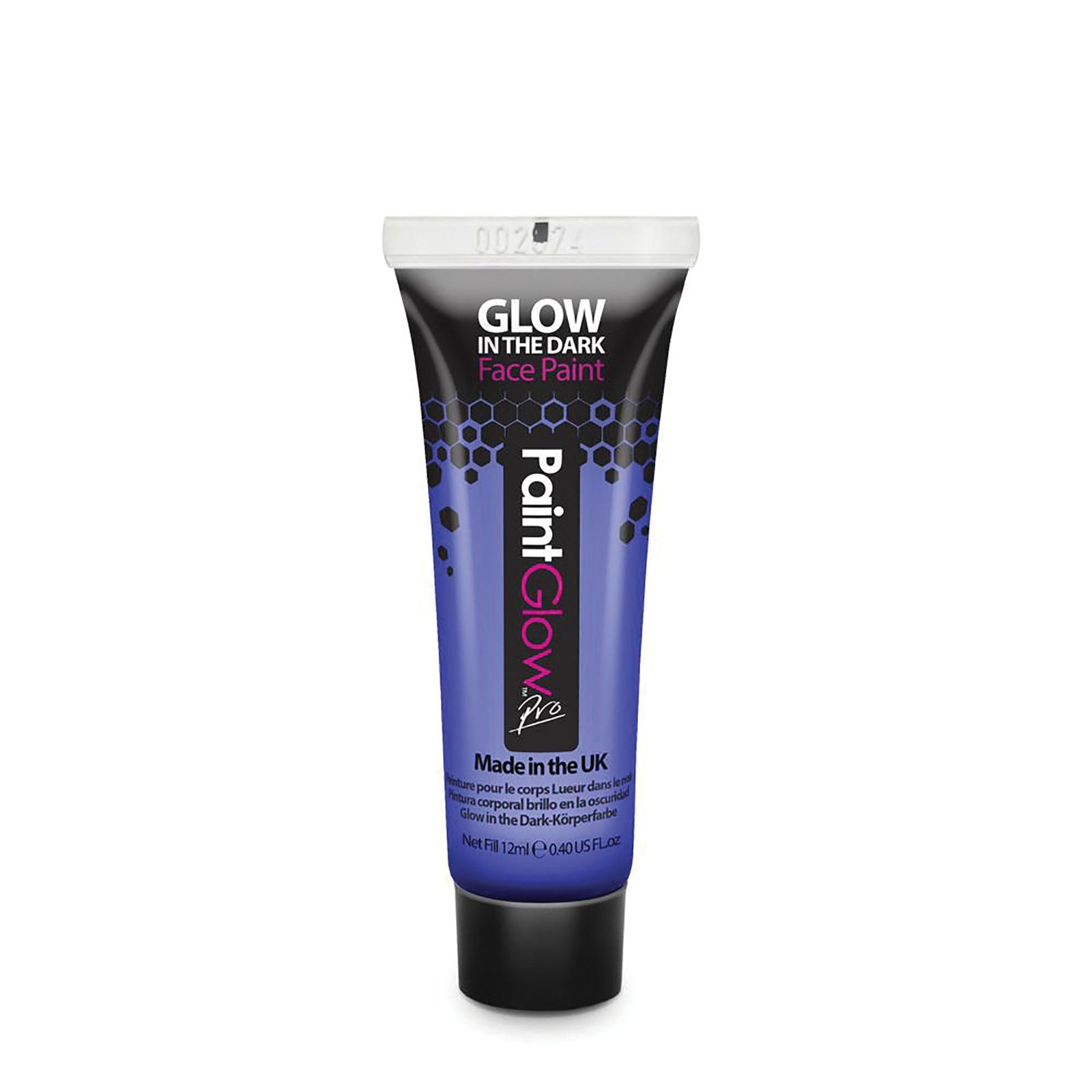 Glow In The Dark Body Paint Blue 10ml Make Up Unisex 1