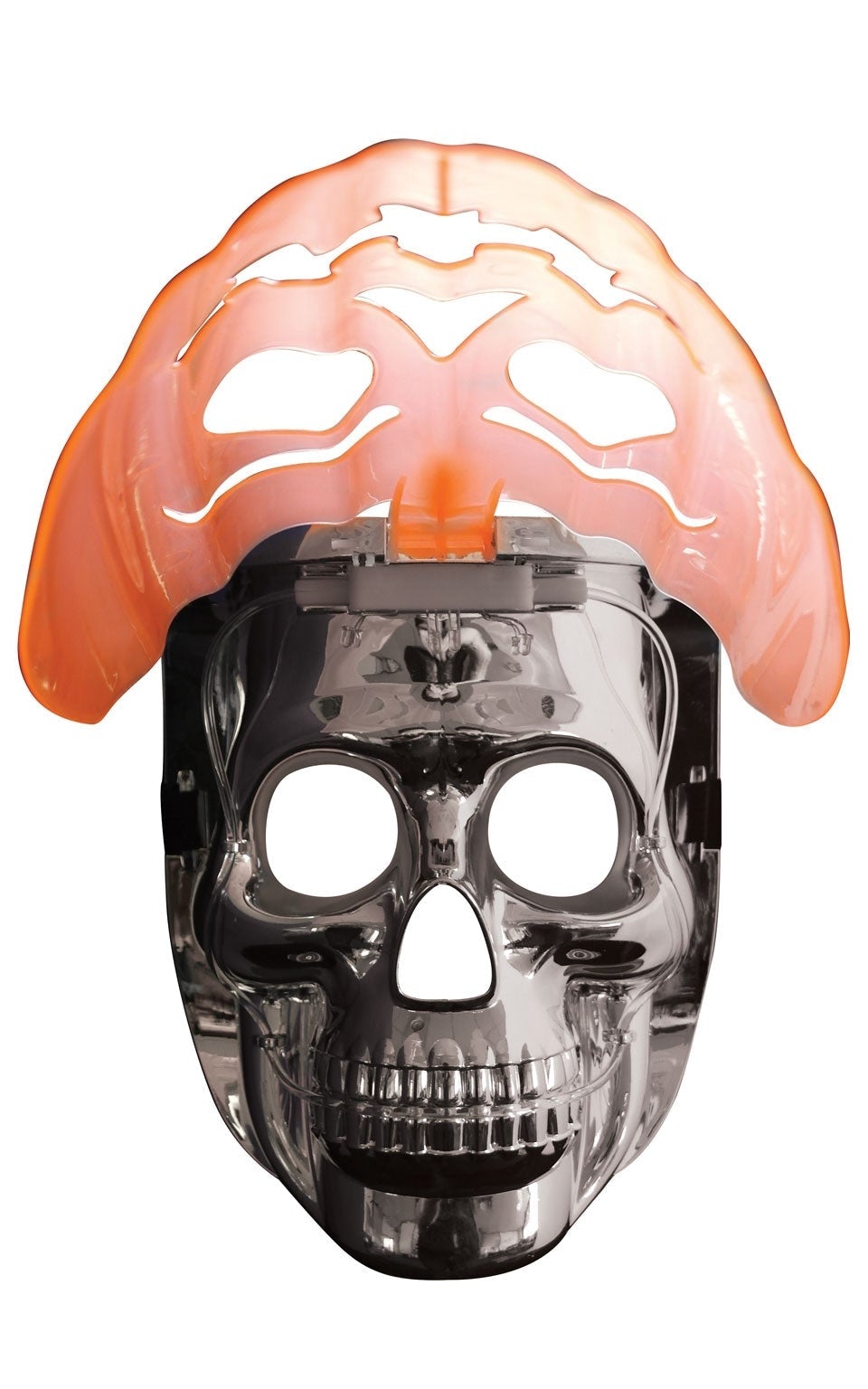 Glow In The Dark Pumpkin Mask 2
