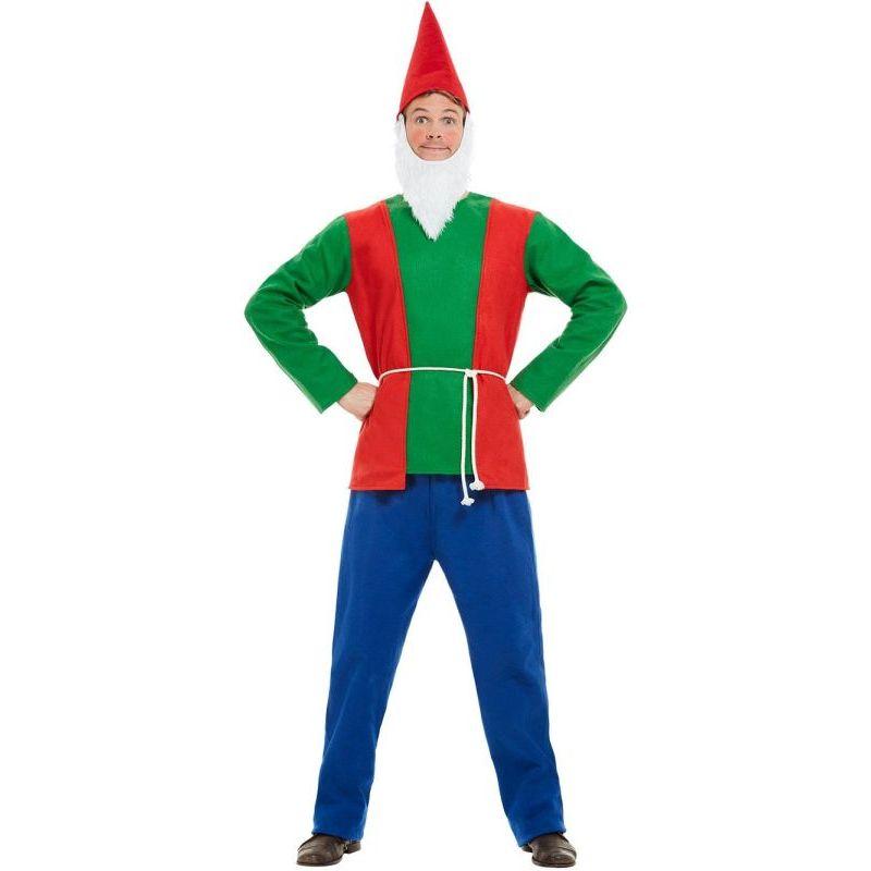 Gnome Costume Adult Blue Green 1