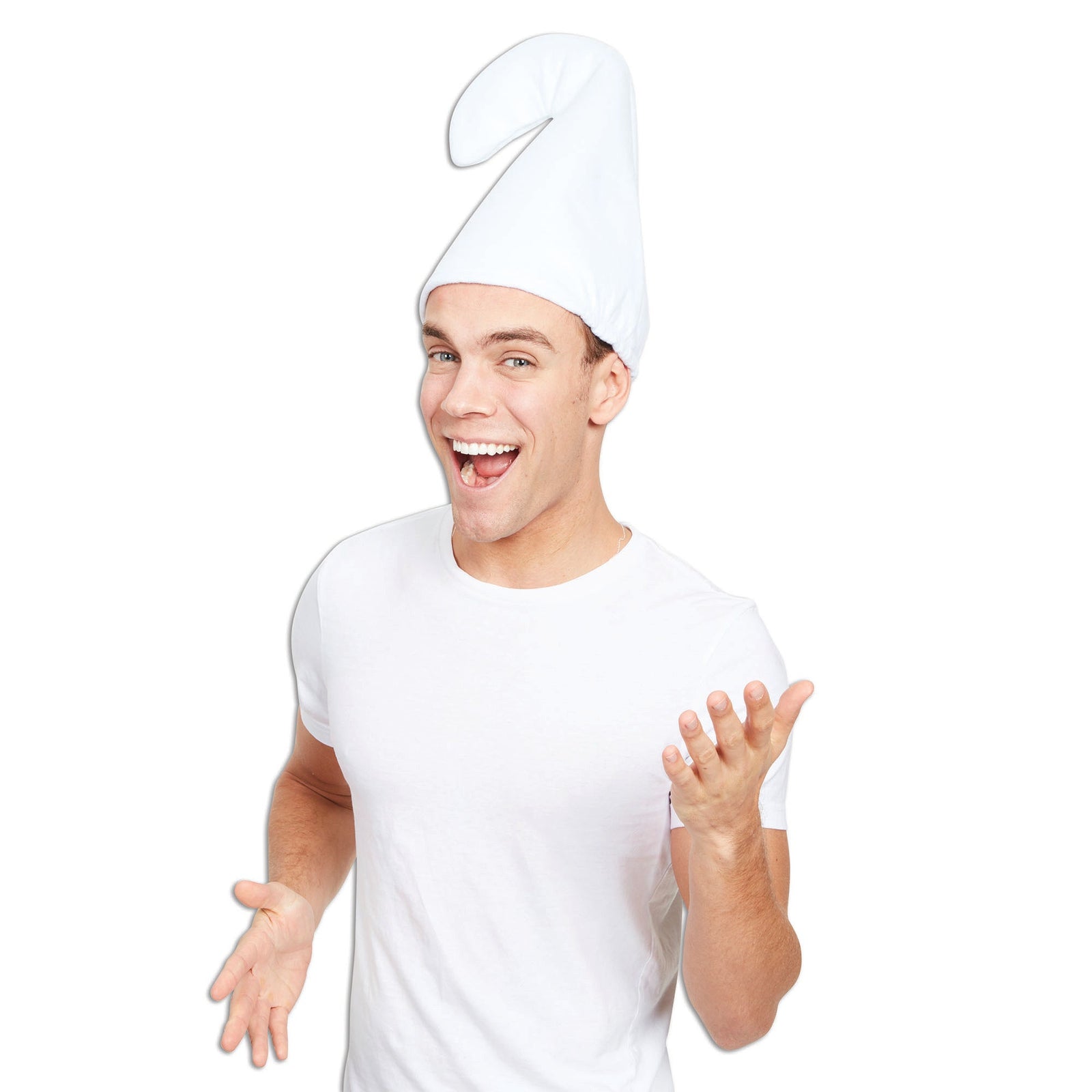 Gnome Hat White Unisex 1