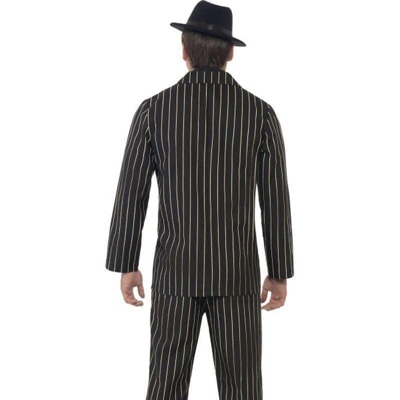 Gold Pinstripe Gangster Costume Mens Godfather Suit_2