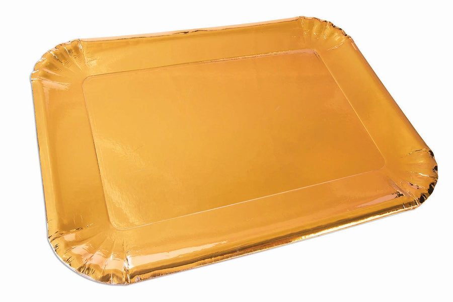 Gold Platters Paper 6 Pack 35x27cm_1 X82941