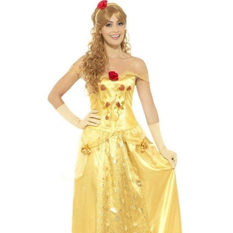 Golden Princess Costume Adult Gold_1