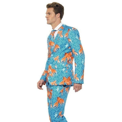Goldfish Stand Out Suit Adult Blue Orange 3