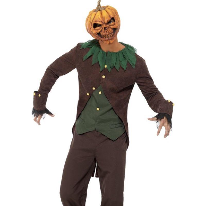 Goosebumps Jack O' Lantern Costume Adult Black Orange 1