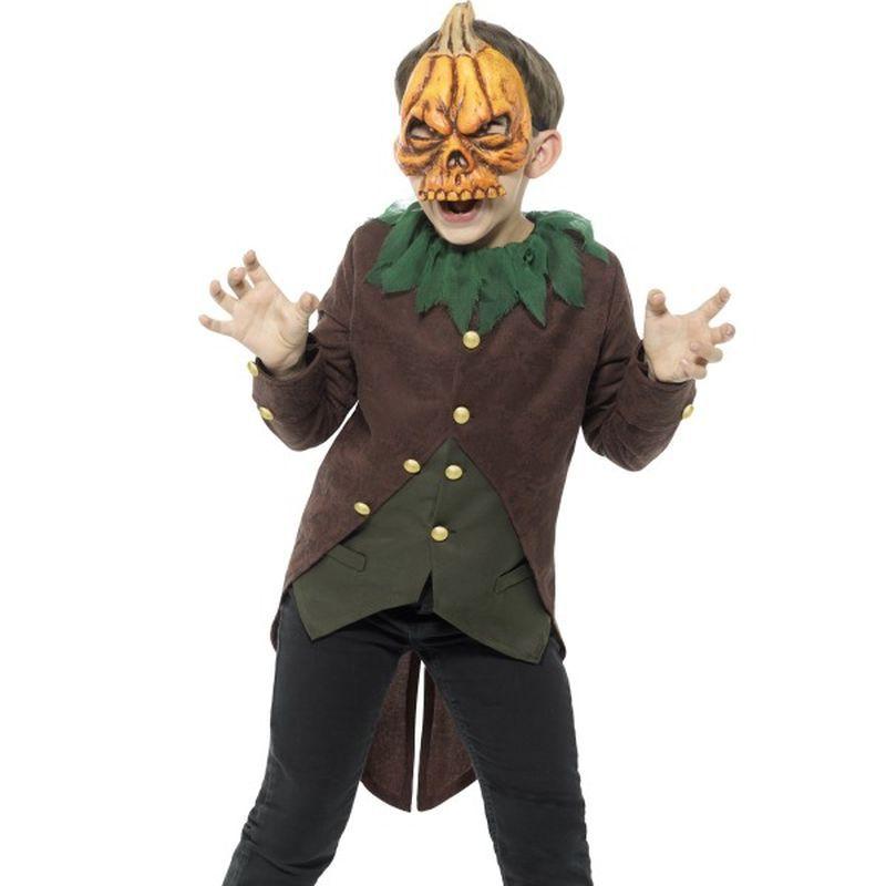 Goosebumps Jack O' Lantern Costume Kids Black Orange 1