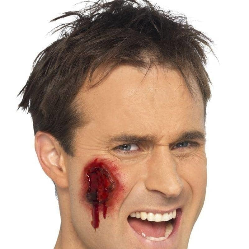 Gory Wounds Skin Coloured Zombie Make Up 2