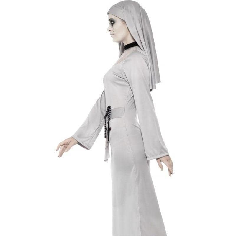 Gothic Nun Costume Adult Grey_3