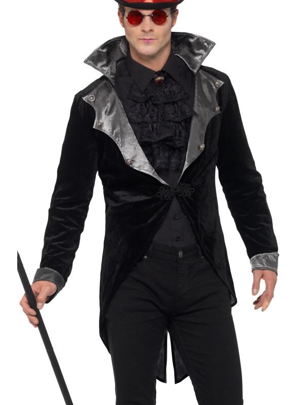 Gothic Vampire Jacket Adult Black 1
