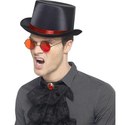 Gothic Vampire Kit Adult Black Red with Jewel 1